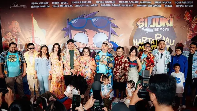 Gala premier film Si Juki: Harta Pulau Monyet (Dok. Falcon)