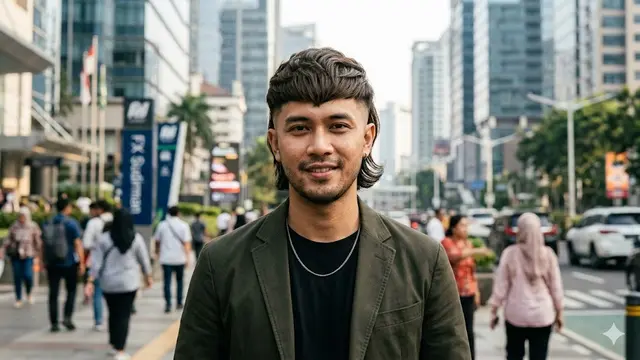 Model Rambut Pria Tipis Samping Panjang Belakang