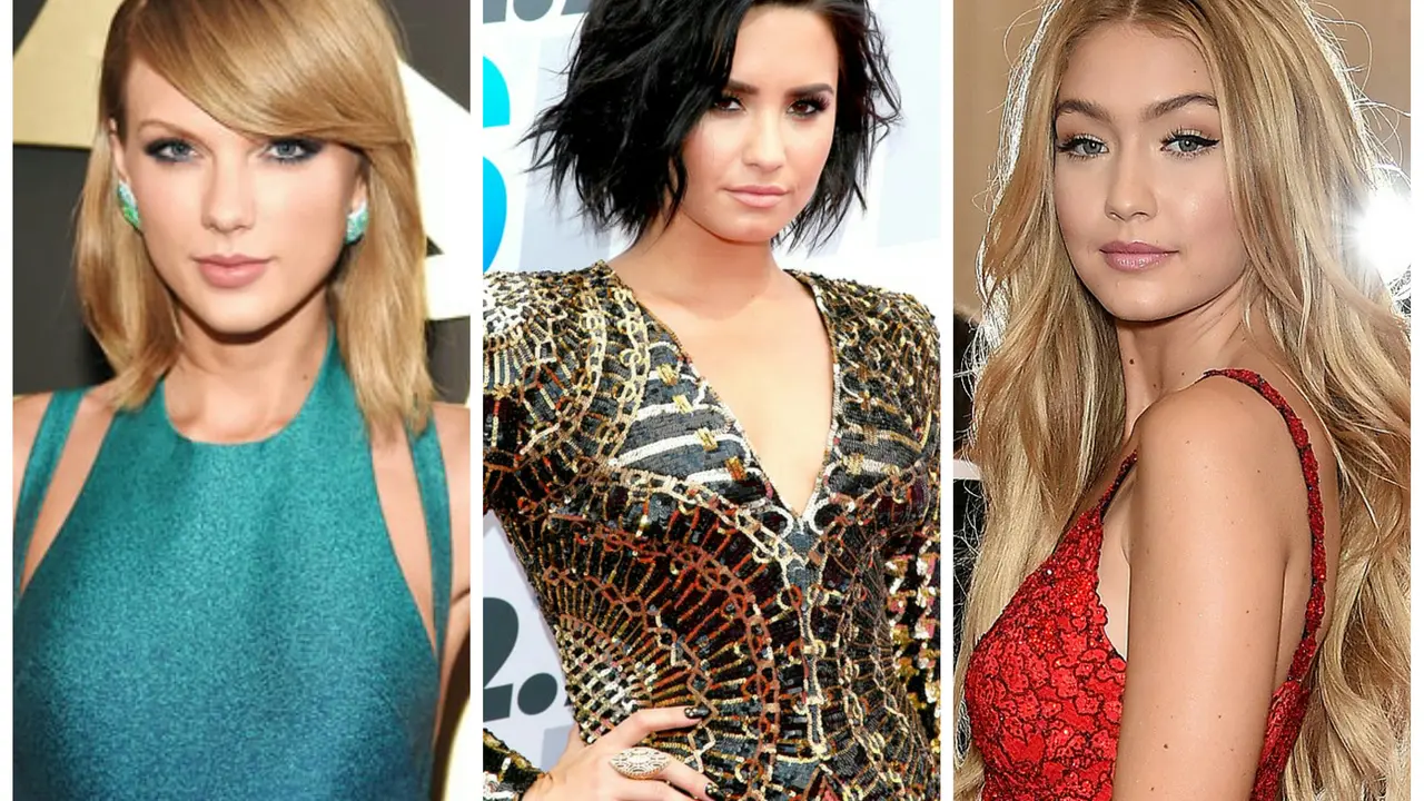 Taylor Swift, Demi Lovato, dan Gigi Hadid