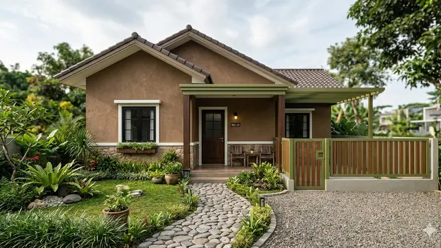 Kombinasi Warna Cat Rumah Bagian Luar yang Elegan dan Mewah. Gemini