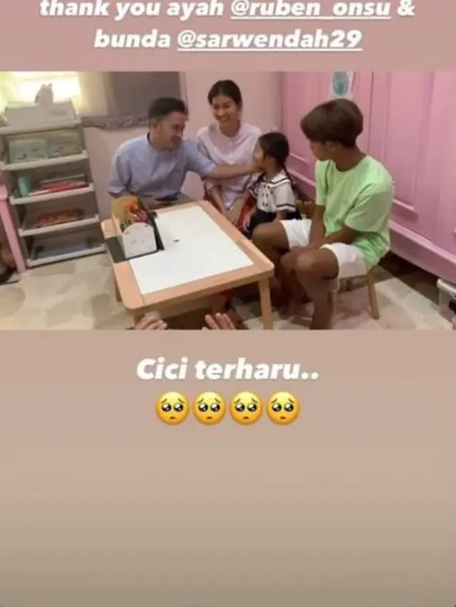 Sarwendah dan Anak Selama Sekolah Daring