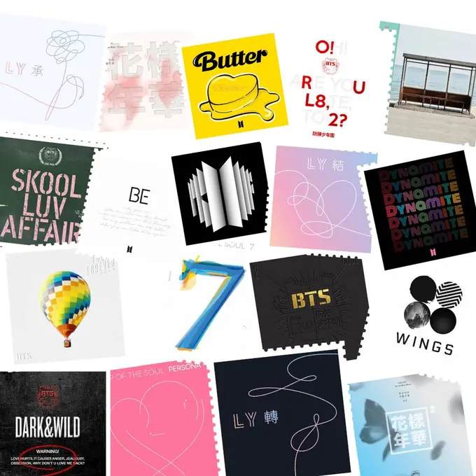 Ilustrasi K-pop Album (Istimewa)