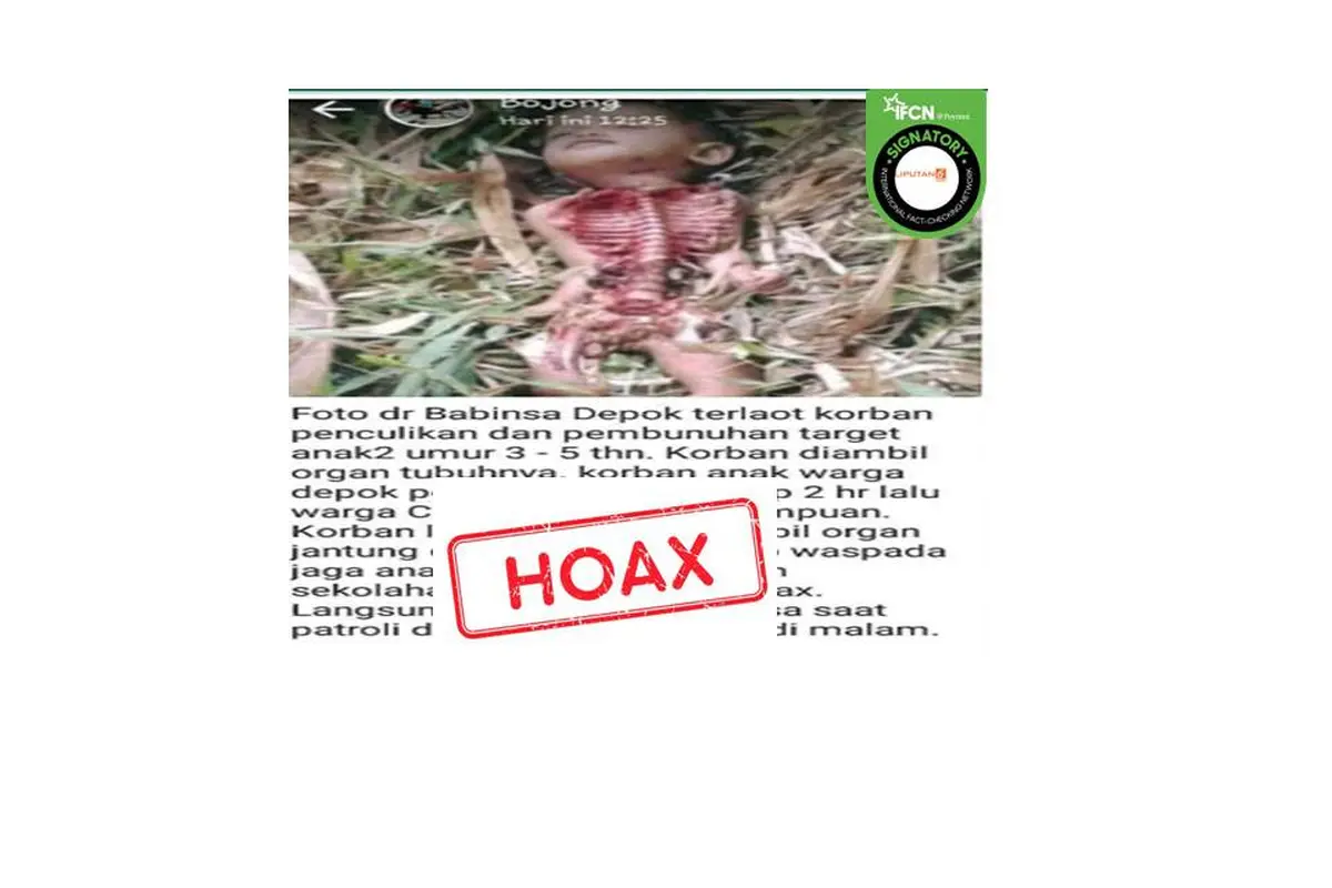 Cek fakta penculikan di Depok