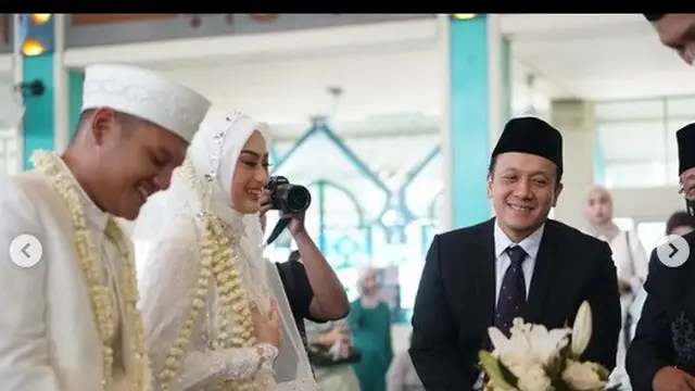 Akad Nikah artis Memes Prameswari - Adya Laksmana Sudrajat (Foto: Instagram diaz_hendropriyono)