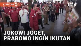 VIDEO: Resmikan AMN Surabaya, Jokowi Joget Bareng Mahasiswa