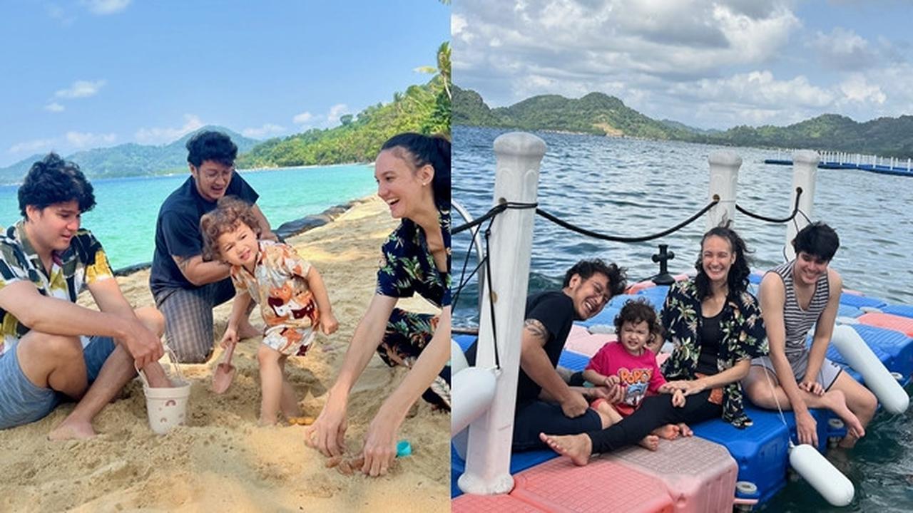 7 Potret Nadine Chandrawinata Liburan ke Lampung, Ramai Bareng Rombongan Keluarga