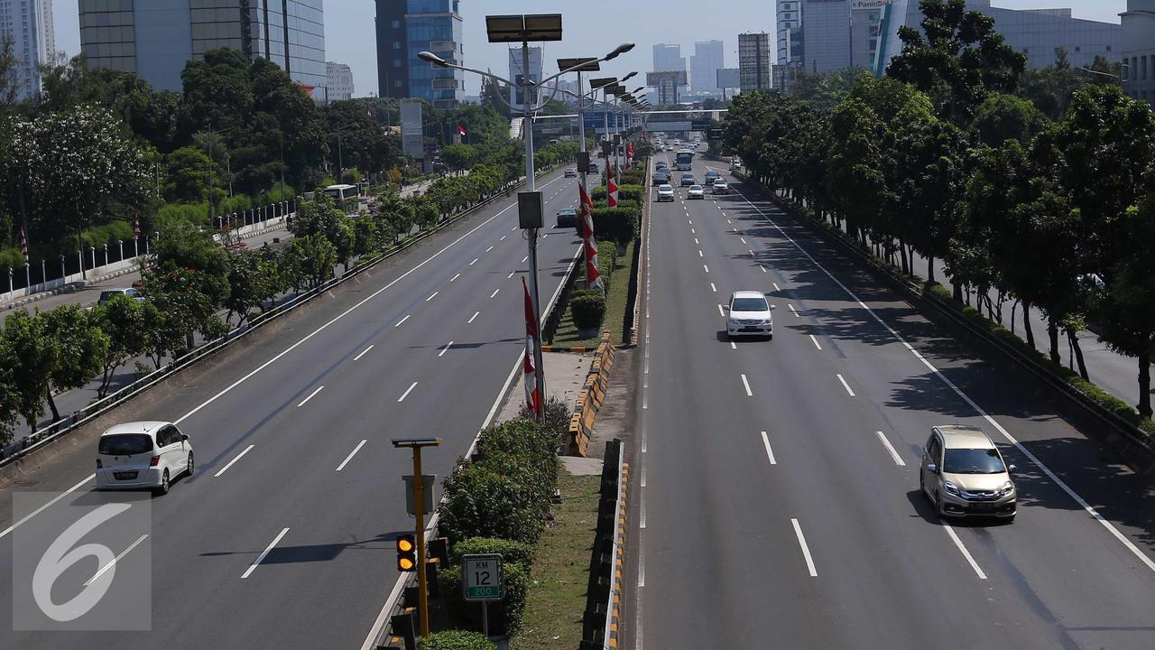 20160817- Begini Kondisi Lalu Lintas di Jakarta saat HUT RI ke-71-Jakarta-Angga Yuniar