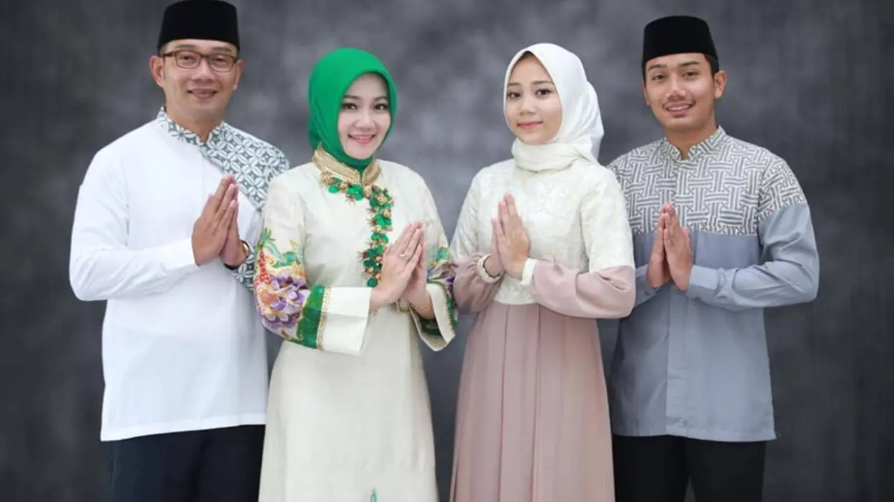 Ridwan Kamil dan Keluarga