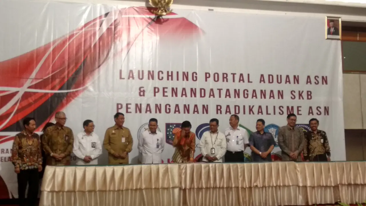 Portal Aduan ASN terkait Radikalisme