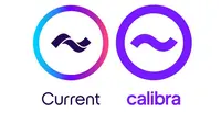 Logo Calibra dan Current yang mirip, membuat Facebook digugat oleh perusahaan lain (Foto: Twitter Current)