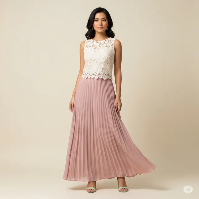 7 Model Brokat Crop Terbaru untuk Tampilan Elegan dan Modern: Pilihan Busana Serbaguna untuk Berbagai Acara
