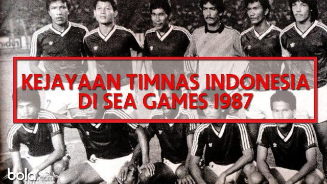 KEJAYAAN TIMNAS INDONESIA DI SEA GAMES 1987 (Bola.com/Adreanus Titus)