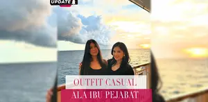 Fimela Update: Outfit Casual Ibu Pejabat