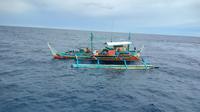 KKP menangkap satu kapal ikan asing berbendera Filipina yang beroperasi di Wilayah Pengelolaan Perikanan Negara Republik Indonesia. (Dok KKP)