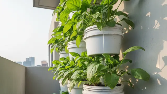 Model Kebun Sayur Rumahan Ala Anak Kos yang Jarang Nyiram. Gemini