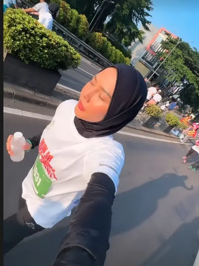 Galang Dana untuk Palestina, Ini 8 Potret Artis Ikut 'Run for Humanity'