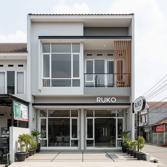 Desain Ruko Murah Efisien untuk Usaha Rumahan dan Pemula