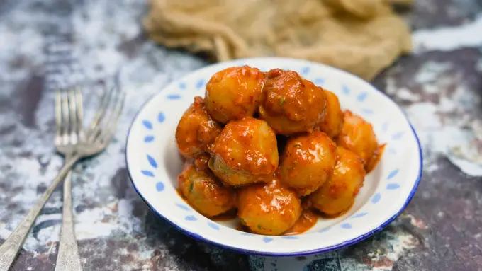 Resep Cilok Daging Bumbu Saus Kacang Buat Camilan Keluarga di Rumah