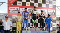 Pegokar muda Indonesia, Prassetyo Hardja, merebut gelar juara di Kelas DD2 pada putaran pertama Kejuaraan Rotax Asia Max Challenge, di Sepang International Kart Circuit, Malaysia, Minggu (18/3/2018). (Tim Prassetyo Hardja)