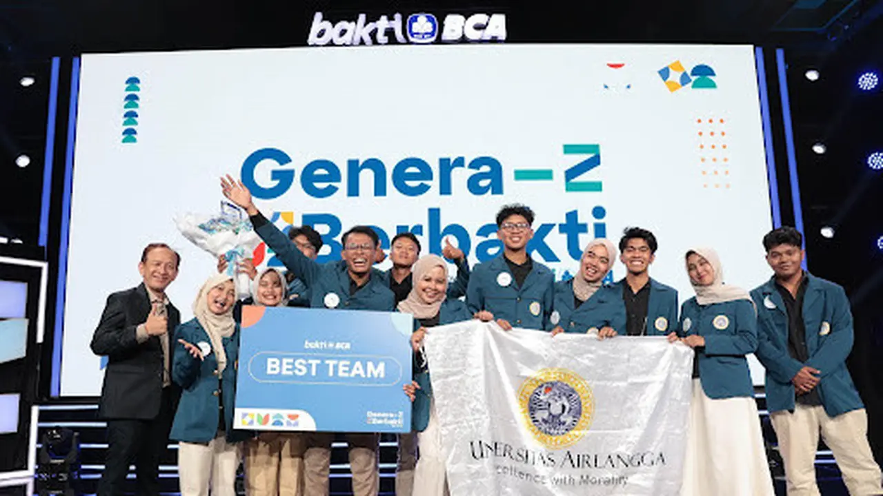 Tim UNAIR Jadi Best Team Genera-Z Berbakti 2026, Ungguli UNPAD, UI dan UGM