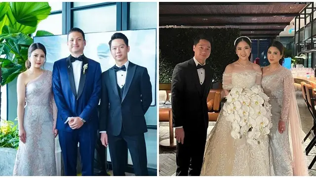 6 Potret Kevin Sanjaya dan Valencia Tanoe di Berbagai Acara Keluarga Tanoesoedibjo