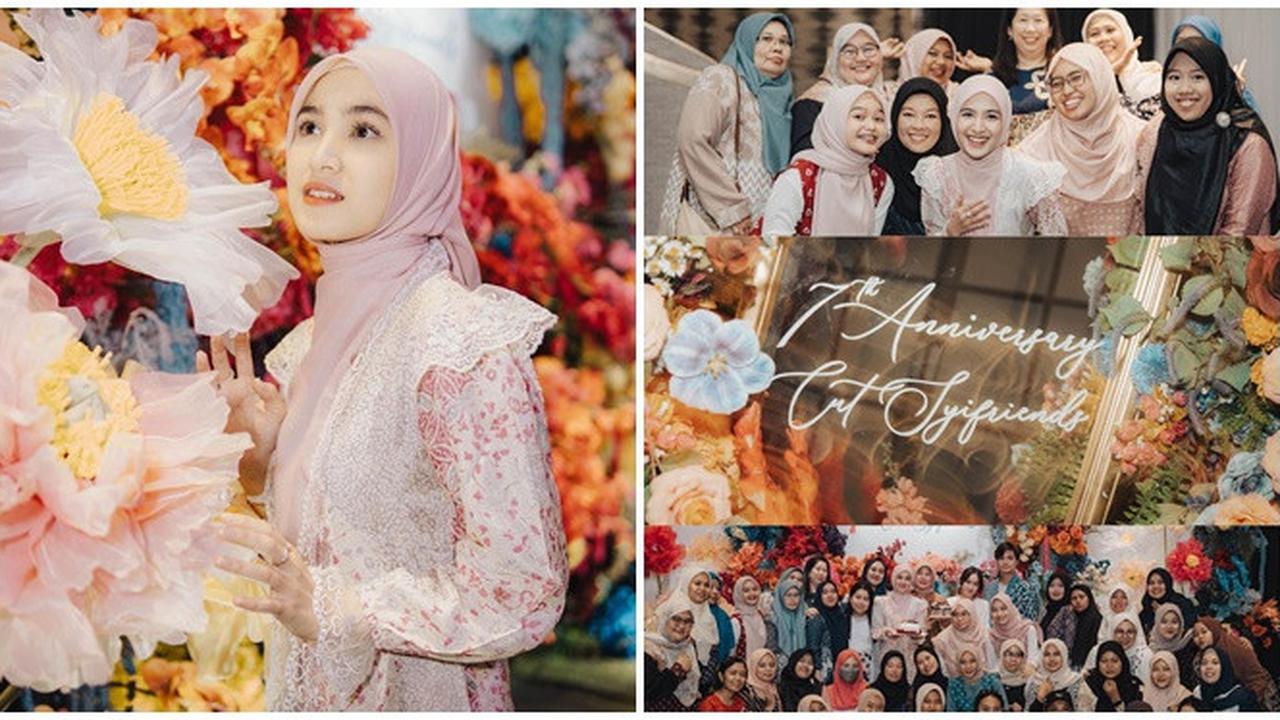 6 Potret Cut Syifa Rayakan Anniversary Fans, Dikira Netizen Gelar Lamaran