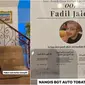 Momen Fadil Jaidi terima endorse kain kafan. (Sumber: Instagram/fadiljaidi)