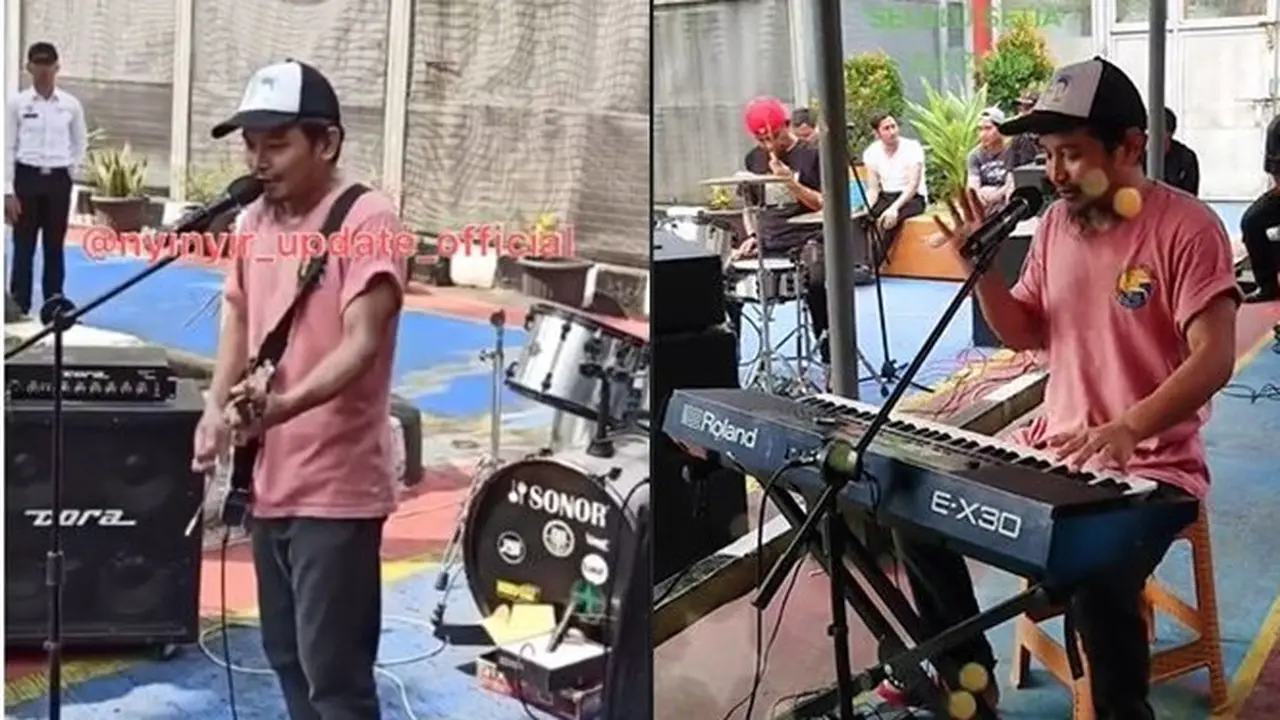 5 Potret Terkini Zul Zivilia Tampil Bernyanyi di Lapas, Dapat Banyak Dukungan