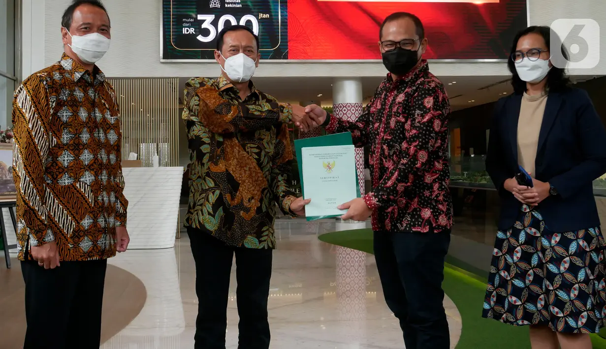 Sinergi antara Podomoro Golf View dan Universitas Gunadarma diharapkan dapat mendukung dan membangun generasi Indonesia yang hebat serta mewujudkan kawasan tersebut menjadi new education destination berskala internasional. (Liputan6.com/HO/Ading)