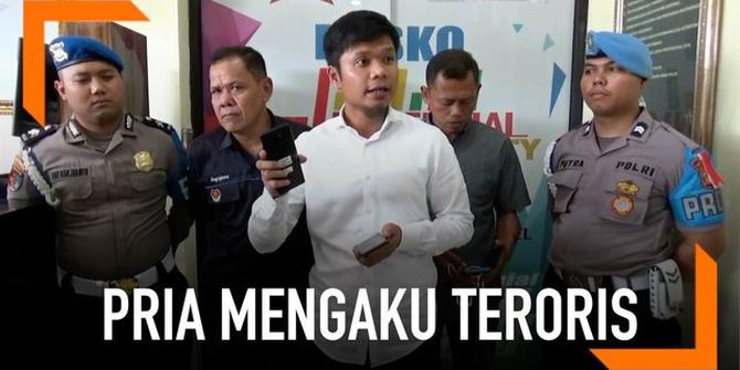 VIDEO: Pria Akan Ledakkan Pos Polisi di Tangerang, Ini Faktanya