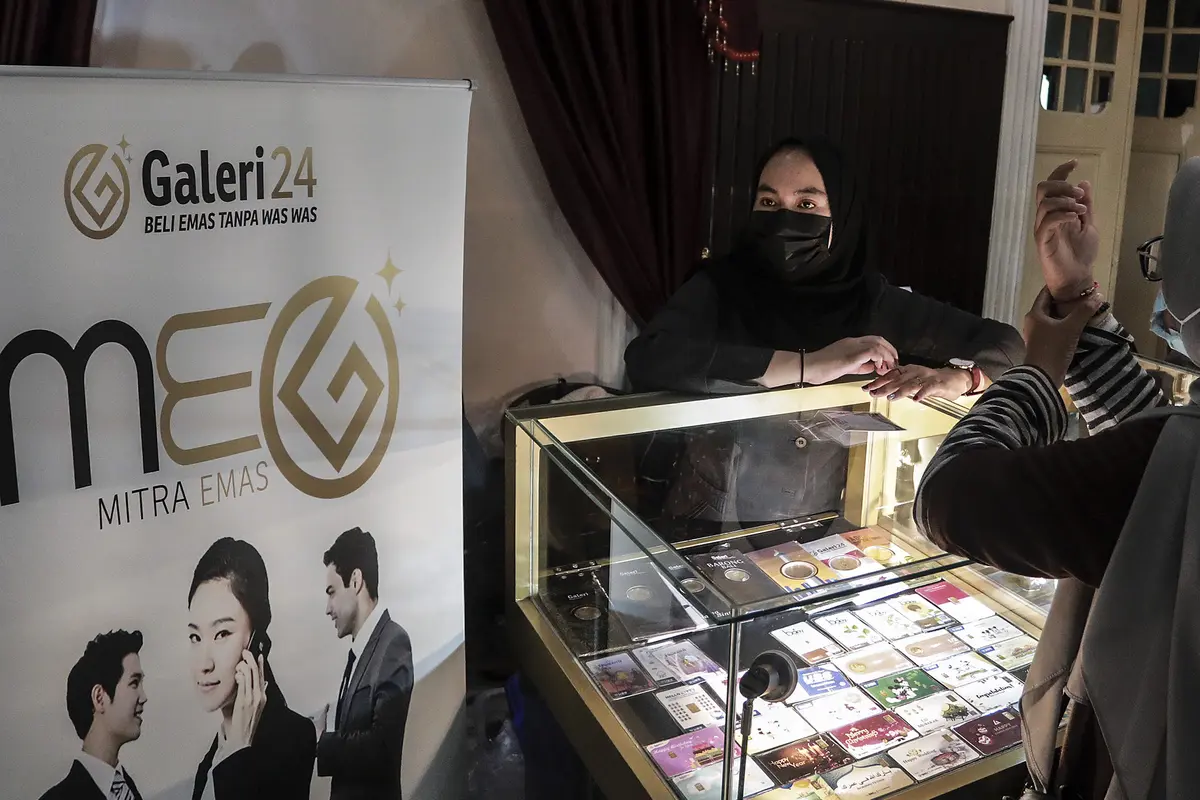 FOTO: Harga Emas Antam Naik Menjadi Rp 937.000 per Gram