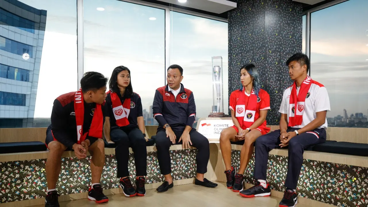 CdM Kontingen Indonesia untuk SEA Games 2021 Vietnam Ferry Kono
