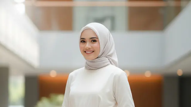 Model Gamis Wisuda Anti Gatal dan Gerah