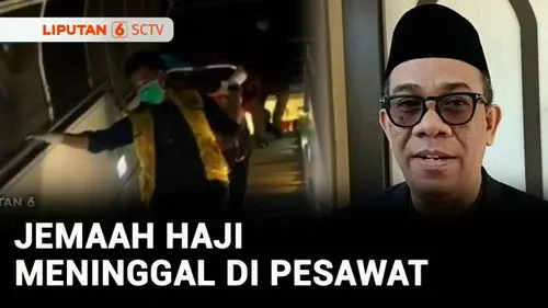  Jemaah Haji Asal Sulbar Meninggal di Pesawat, Sebelumnya Mengeluh Sesak Napas
