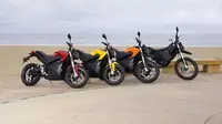Lineup Zero Motorcycles.