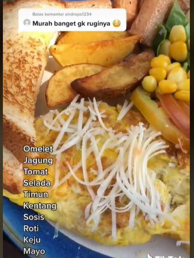 Sarapan ala Hotel Hanya Rp15 Ribu di Kedai Kaki Lima di Madiun