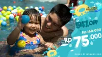 Lakupon.com menggelar promo spesial liburan akhir pekan ke Atlantis Water Adventure.