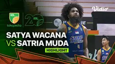 Berita video highlights laga IBL 2023 antara Satya Wacana Salatiga melawan Satria Muda Pertamina Jakarta 53-60, Sabtu (21/1/2023) pagi hari WIB.