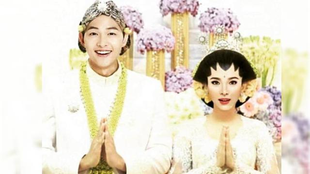 Begini Jika Song Song Couple Menikah Pakai Pakaian Adat Indonesia Citizen6 Liputan6 Com