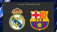 Nonton Live Streaming Laga Pramusim Real Madrid Vs Barcelona: El Clasico di Amerika Serikat!