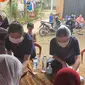 PAPDI Banten Berikan Pengobatan Gratis Ke Korban Banjir. (Senin, 14/03/2022). (Dokumentasi PAPDI Banten).