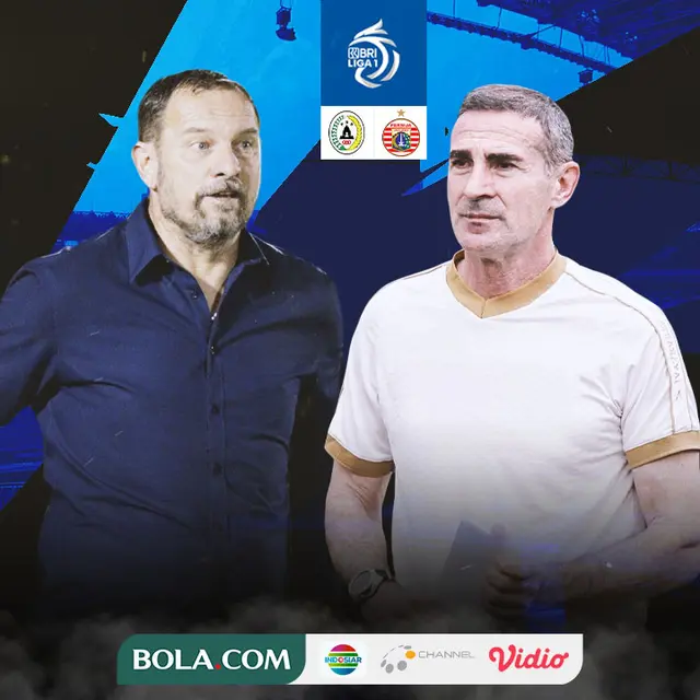 BRI Liga 1 - Duel Pelatih - PSS Sleman Vs Persija Jakarta
