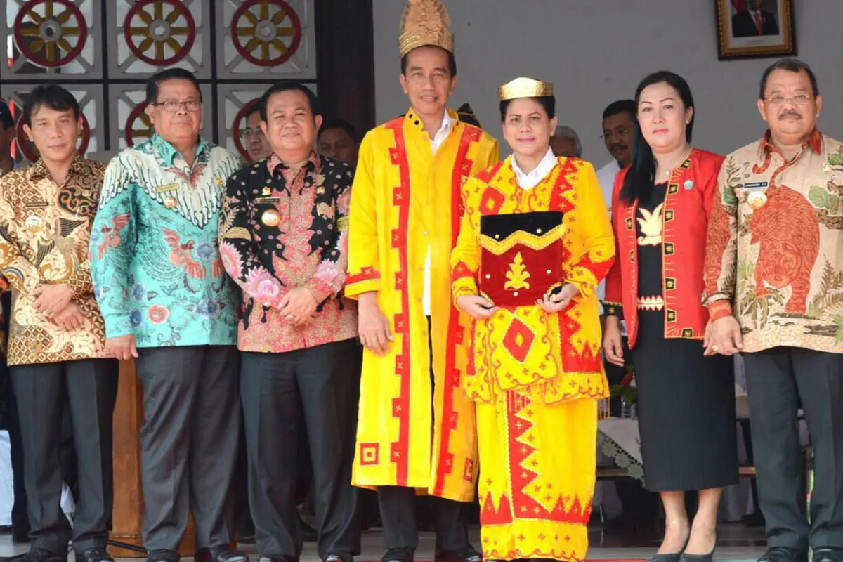 Jokowi di Nias