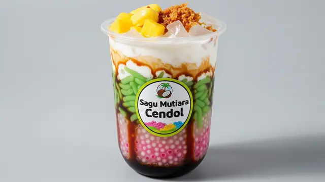 Ide Jualan Sagu Mutiara dengan Modal Kecil tapi Untung Banyak Jenis Sagu Mutiara Cendol