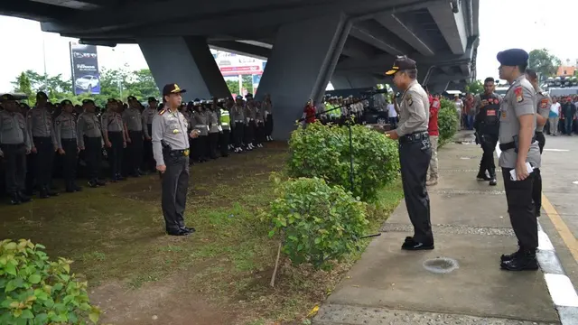 2.375 personel kepolisian disiagakan kawal peringatan HAKI di Sulsel (Liputan6.com/ Eka Hakim)
