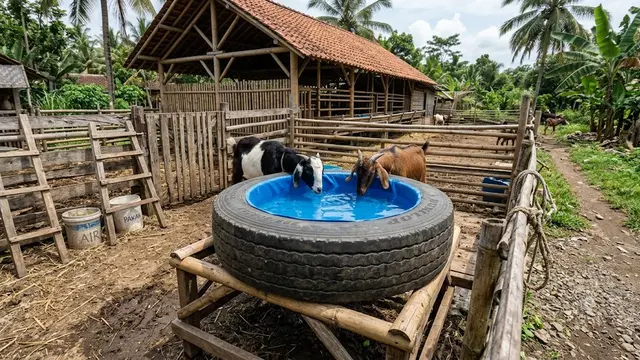 Ide Kreatif Memanfaatkan Ban Bekas