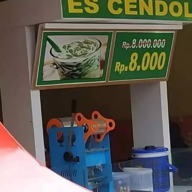 6 Penulisan Harga Nyeleneh Ini Bikin Pembeli Bingung, Harus Teliti