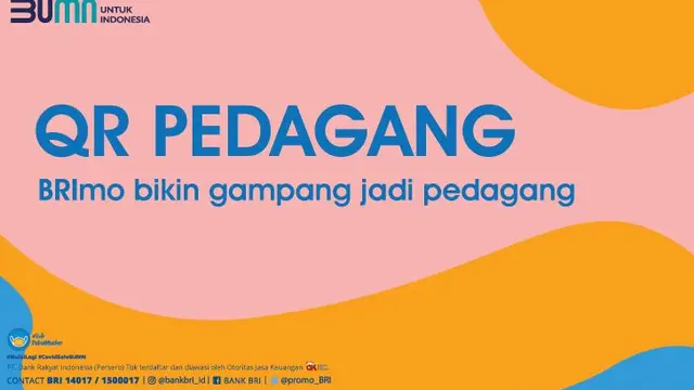 PT Bank Rakyat Indonesia (BRI) meluncurkan QR Pedagang BRIMo.