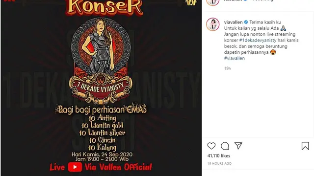 Via Vallen (Foto: Instagram/@viavallen)