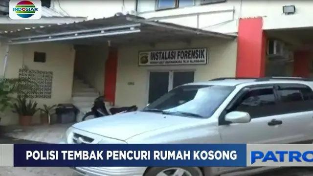 Dalam aksi baku tembak tersebut seorang pelaku roboh diterjang timah panas oleh Kapolsek Kemuning.